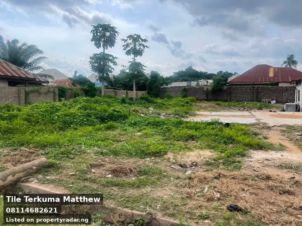 Land In High Level For Sale in Benue