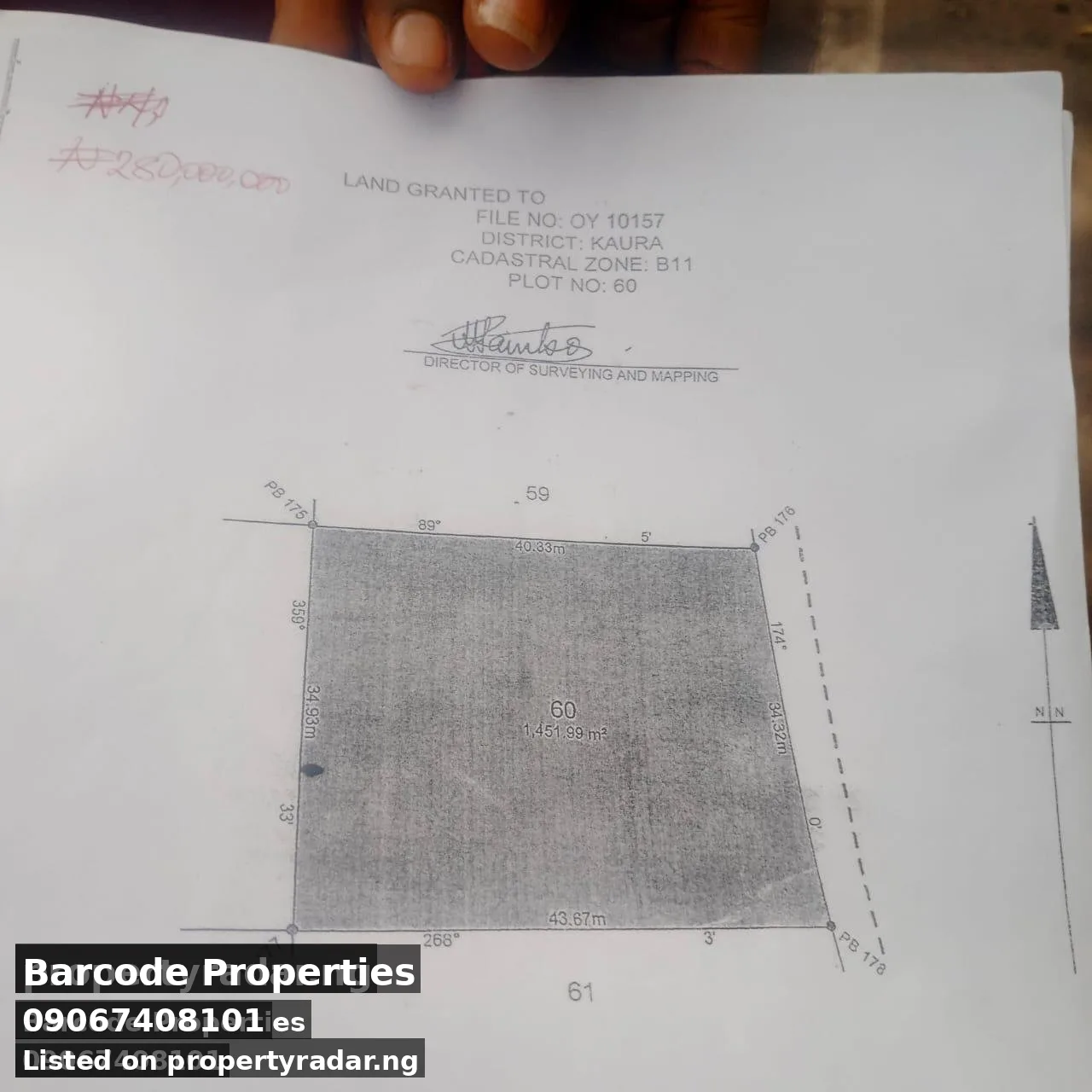 Land In Kaura For Joint Venture in Abuja (FCT)
